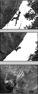 La proue des Bridés 8c+ à la Roche de Rame King of da caillasse 2 dvd escalade