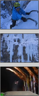 realisation ours tv ice climbing ecrins 2010