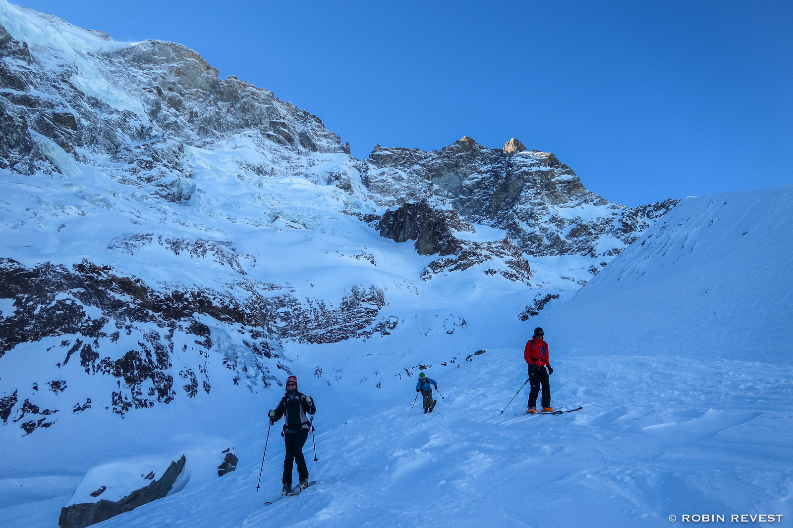 Raid  ski autour de Nvache 67