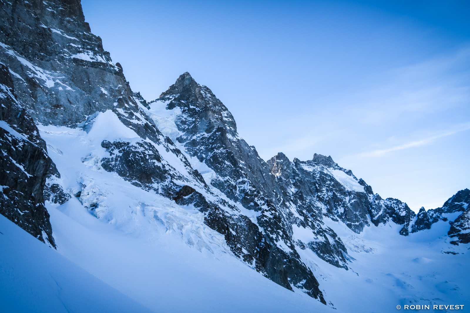 Face nord du glacier noiri