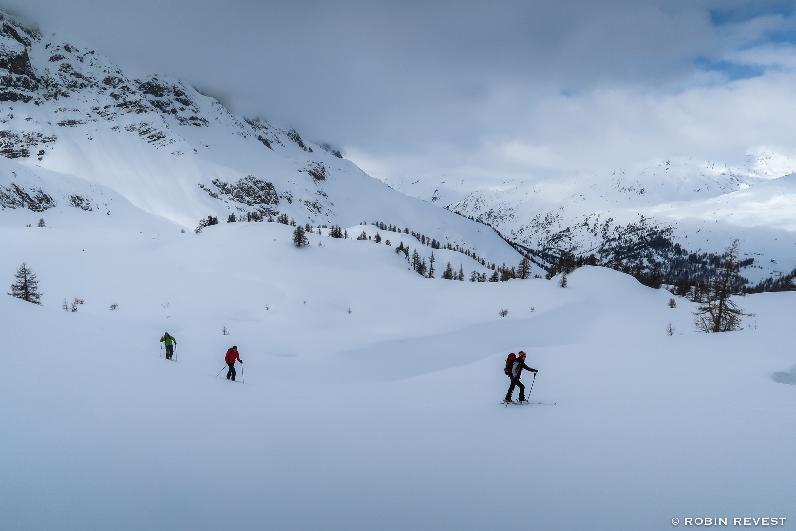 Raid  ski autour de Nvache 16