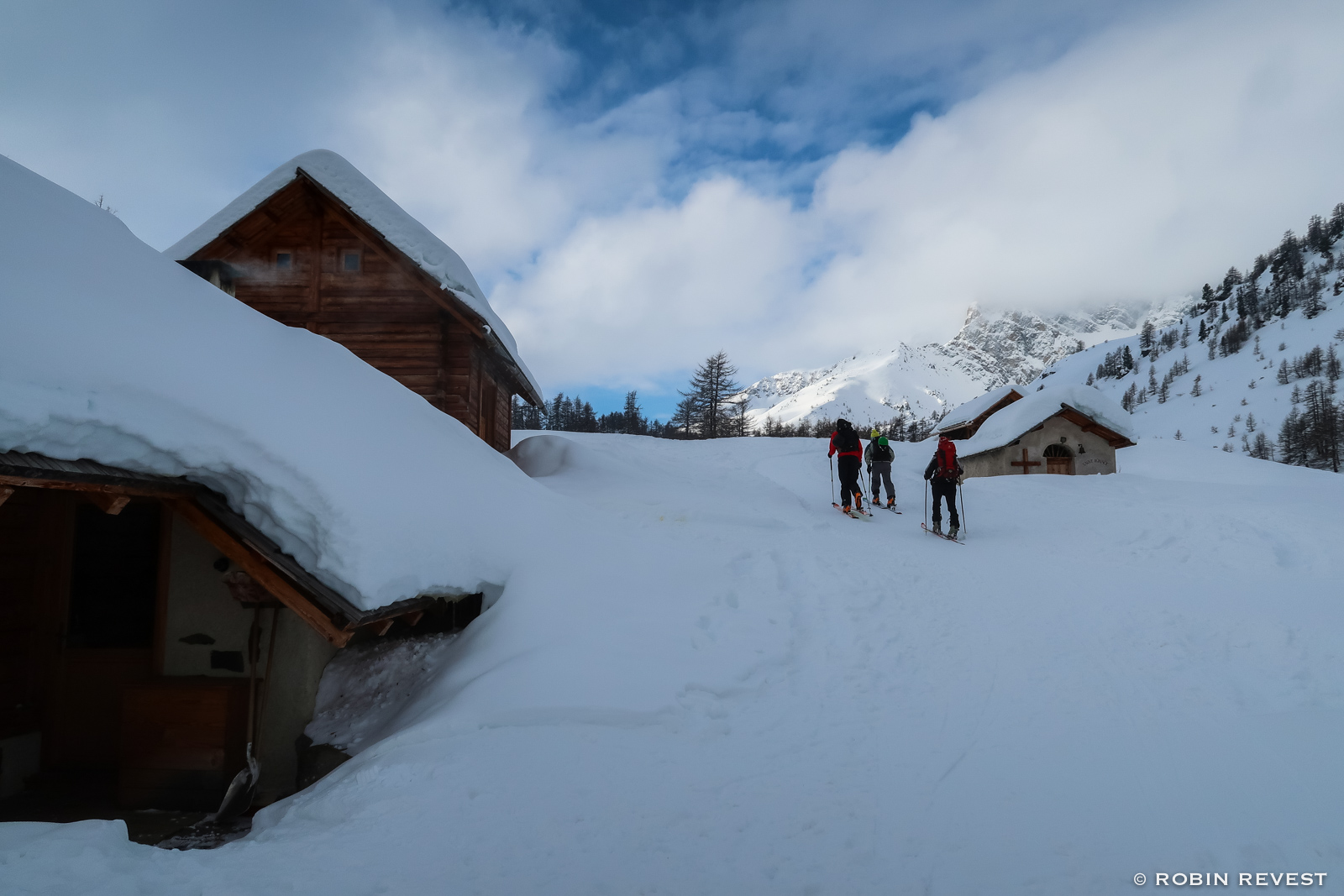 Raid  ski autour de Nvache 9