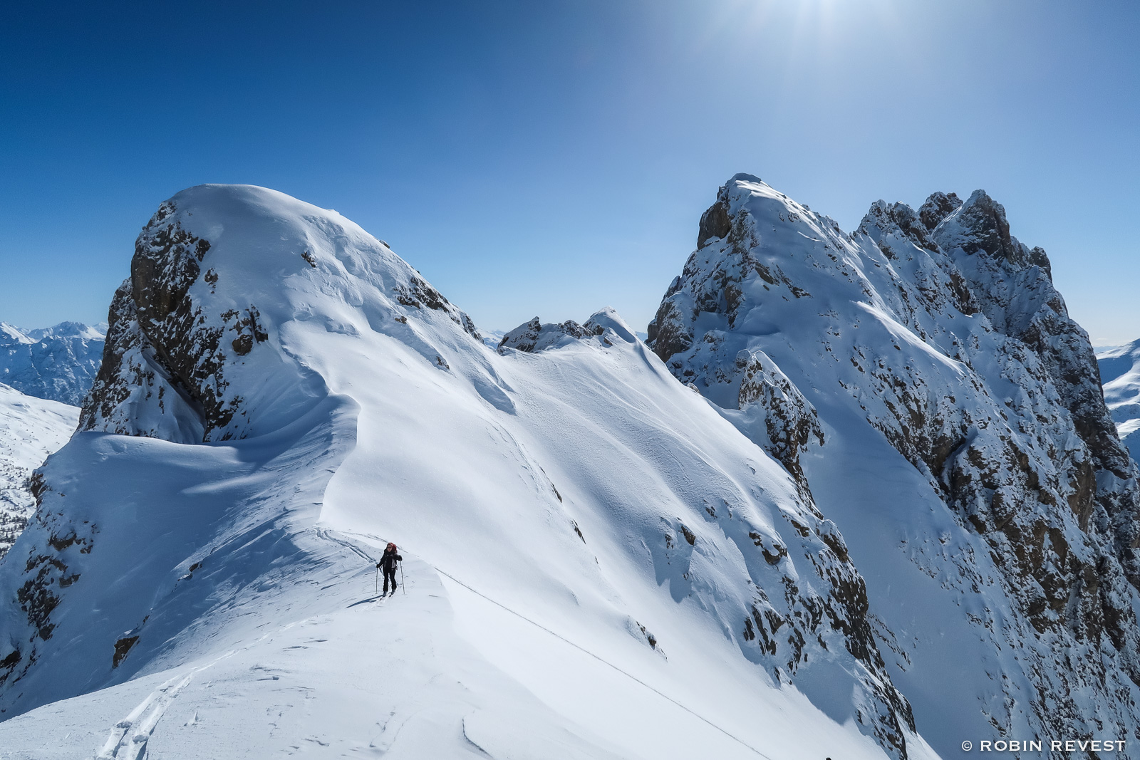 Raid  ski autour de Nvache 33