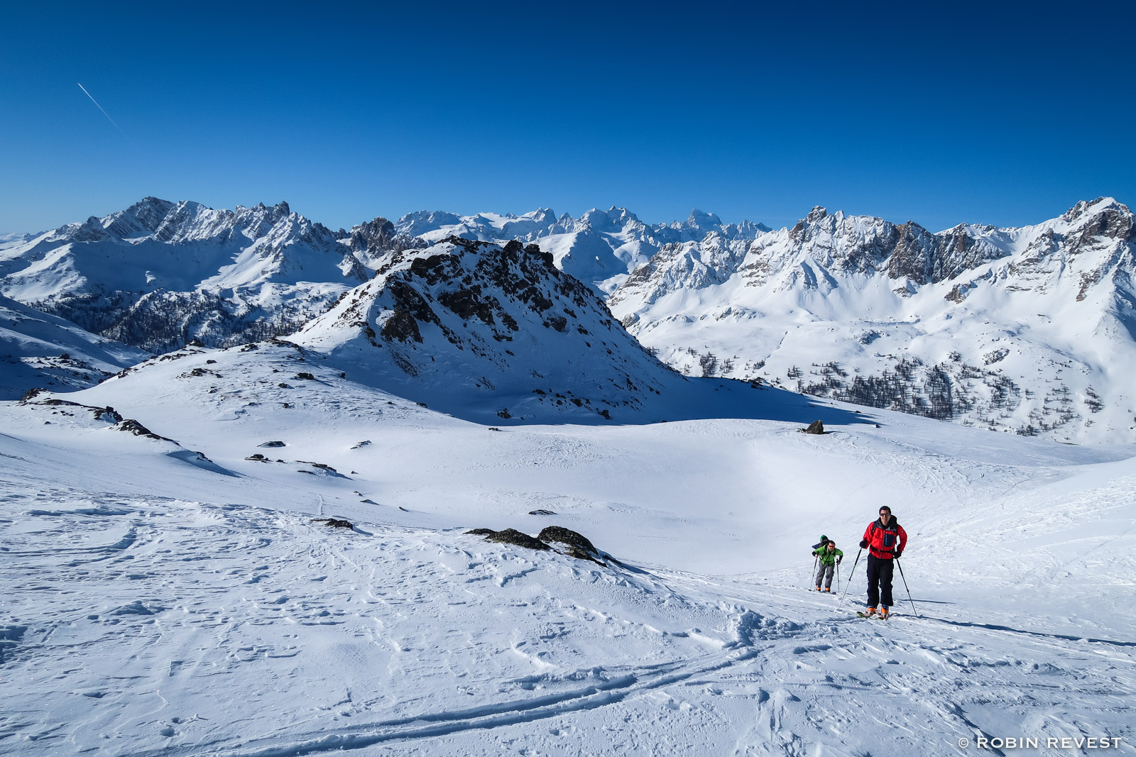 Raid  ski autour de Nvache 53