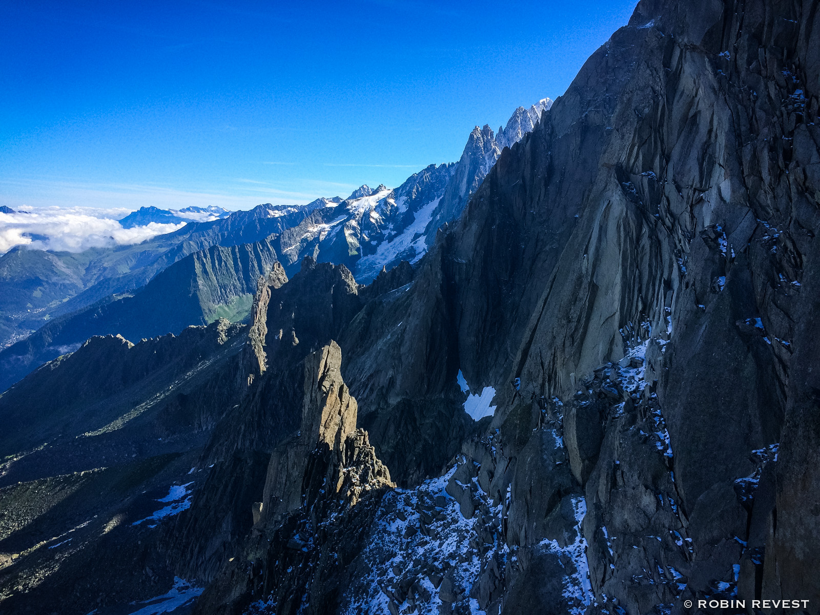 Aiguille du Peigne Voie normale sortie Lepiney 10