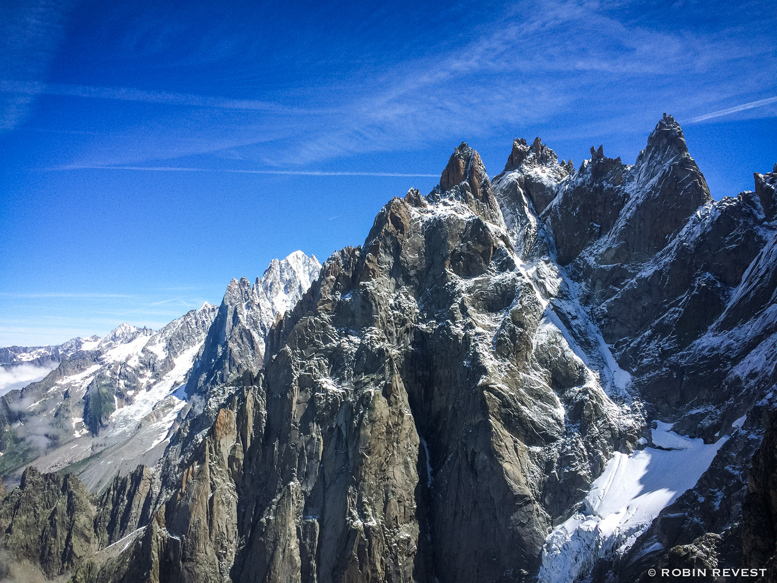 Aiguille du Peigne Voie normale sortie Lepiney 20